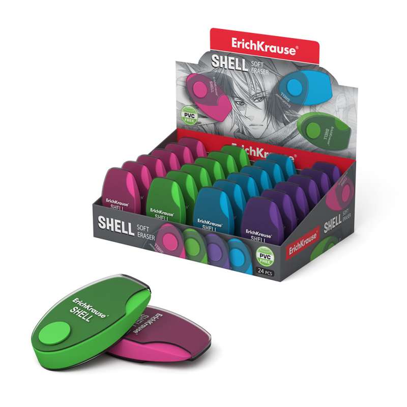 Radiergummi im Kunststoffgehäuse - Shell