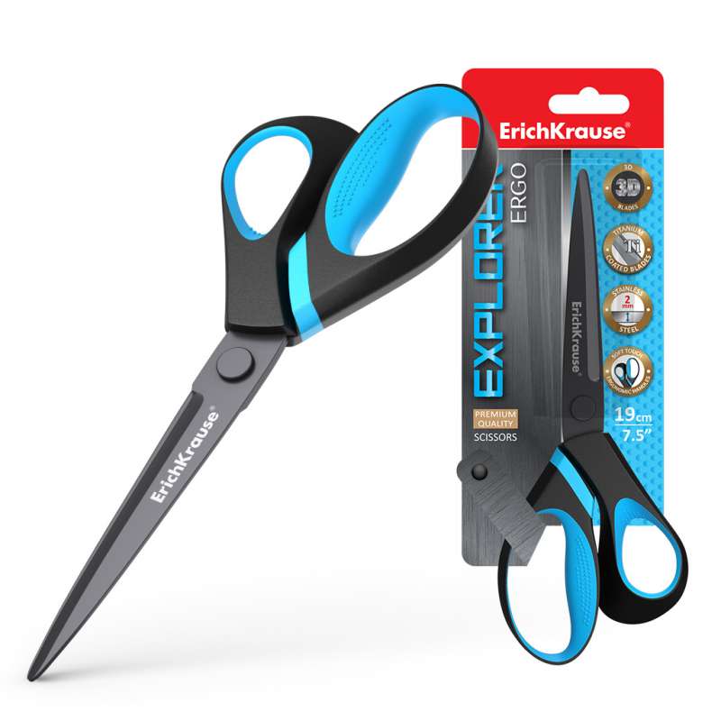 ErichKrause Explorer Scissors, 19cm