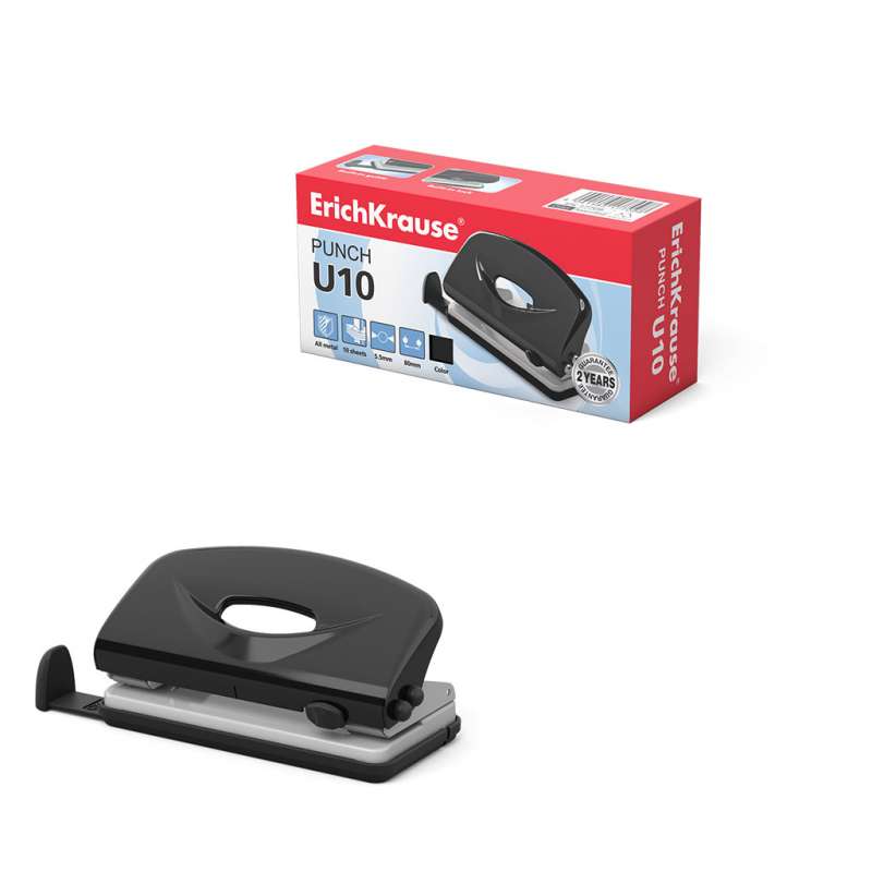 Skatulė ErichKrause® U10 iki 10 lapų, asorti (