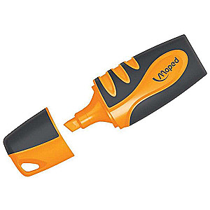 Tekstiniai žymekliai - Fluo Pocket Soft, oranžinė