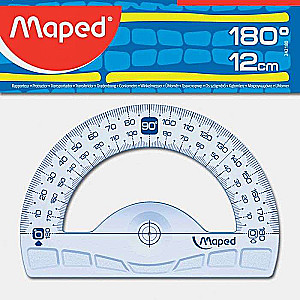 MAPED Graphic 180° Protractor - 12cm