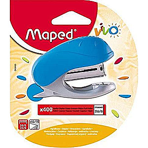 Stapler MAPED Vivo N10, 15 lapas, blister + skavas