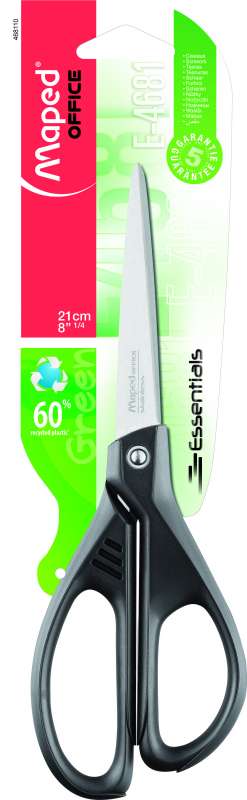 MAPED Essentials Green šķēres 21cm