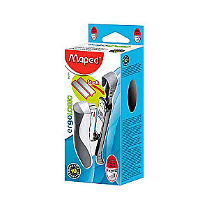 MAPED Ergologic Half Strip No. 24 assorted stapler