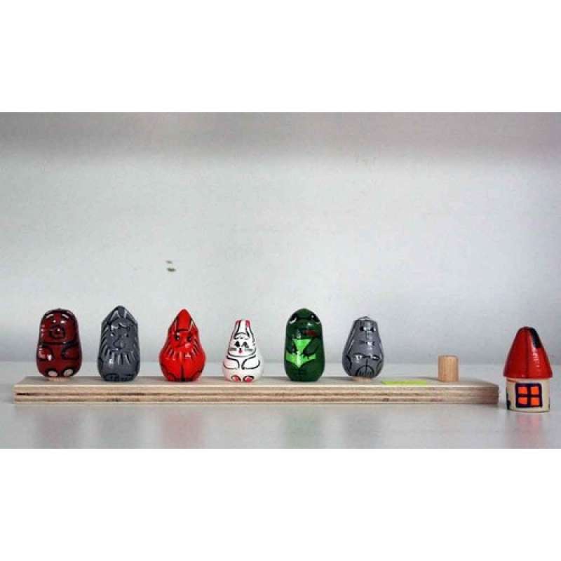 Finger Puppet Theater on the Board - Teremok