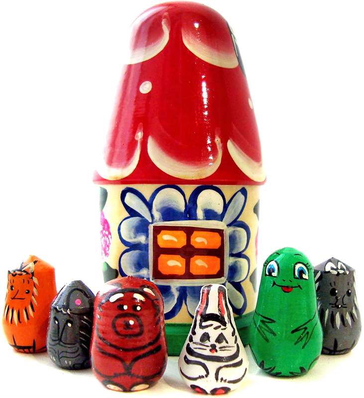 Finger Theater in the House - Teremok