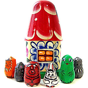 Finger Theater in the House - Teremok