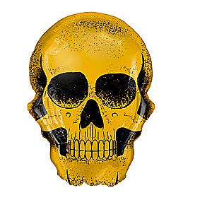 Pall - Halloween Kuldskeull, 91cm