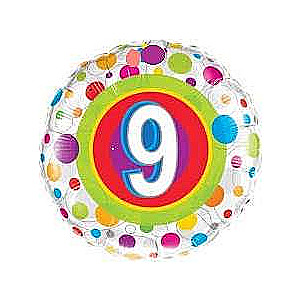 Фольгированный шар  " 9" 46см