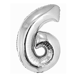 Fooliumkuul - Number 6, 92cm