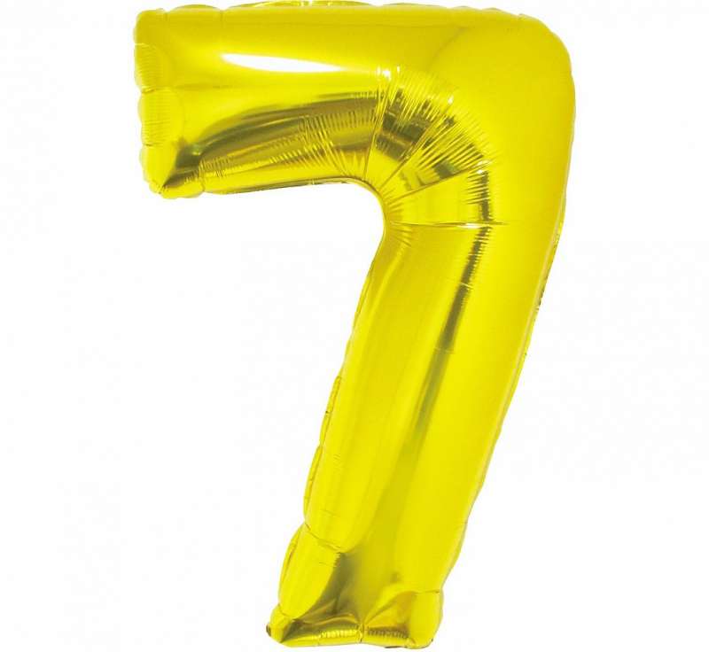 Fooliumballoon - Number 7, 92cm