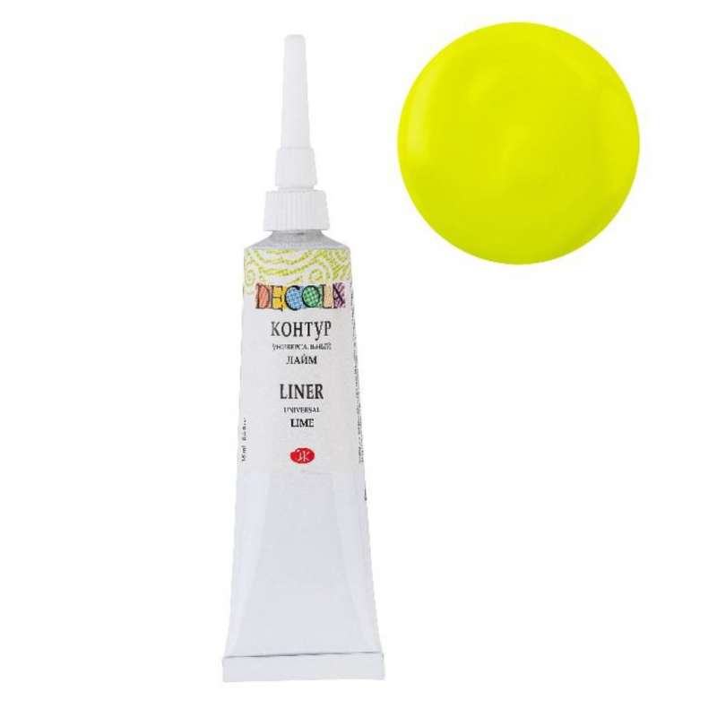 Decola Universal Outline Lime, Tube 18ml