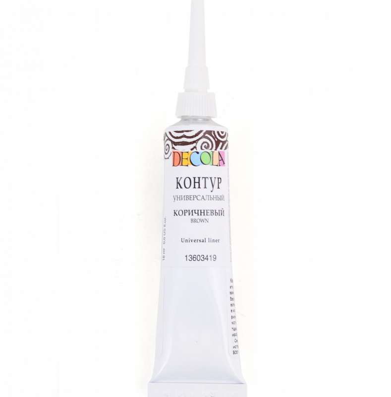 Decola Universal Outline Brown, tube 18ml