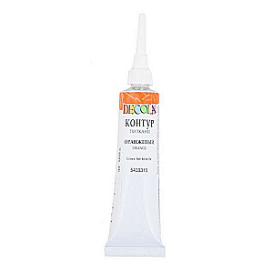 Decola Fabric Contour Orange Tube 18ml