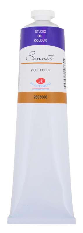 Ölfarbe - 120ml. Dunkelviolett