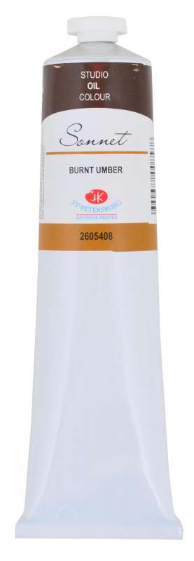 Ölfarbe - 120ml. Gebrannte Umbra