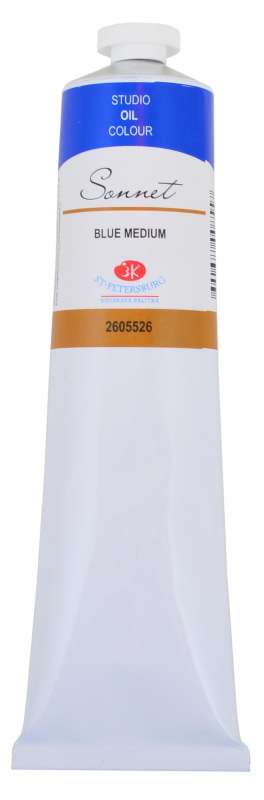 Oil paint - 120ml. Blue, medium