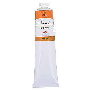 Farba olejna - 120ml. Ocre złocisty
