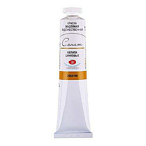 Farba olejna - 120ml. Białe cynkowe