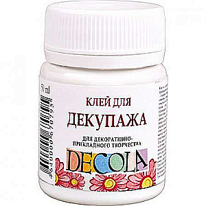 Dekolė klijai dekupažui 50 ml