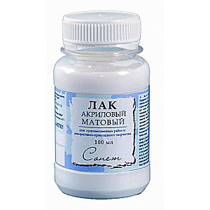 Glossy acrylic varnish MATTE SONET 100ml.