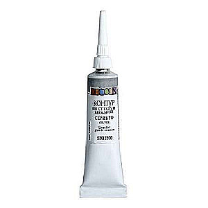 Contour for glass and ceramics DECOLA 18 ml Silver