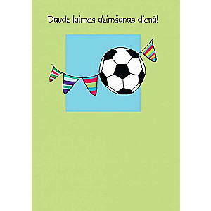 58. Apsveikuma kartiņa"Daudz laimes dzišanas dienā"
