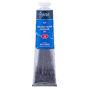 Farba olejna - 46 ml Niebieski kobaltowy jasny (A)