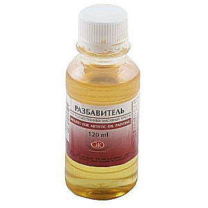 Thinner for oil paints, bottle 120ml