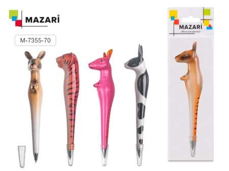 ZOO 2 mėlynasis rašiklis, 0,7 mm