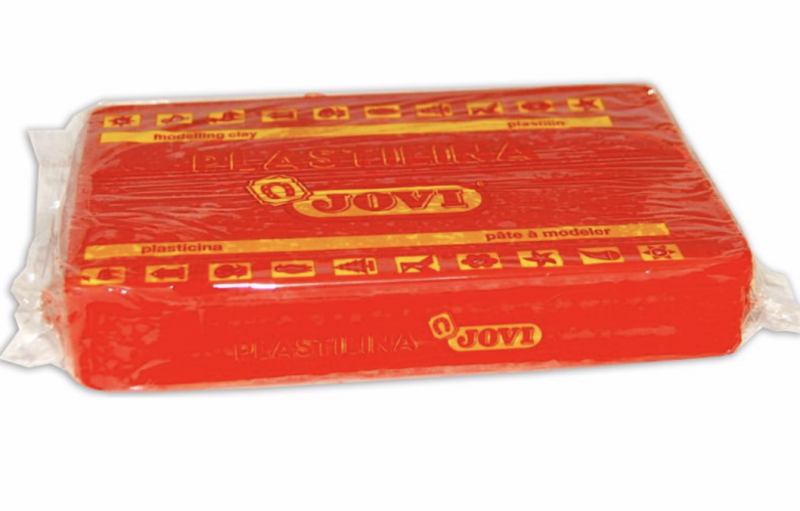 JOVI plastilīns sarkans, 350g