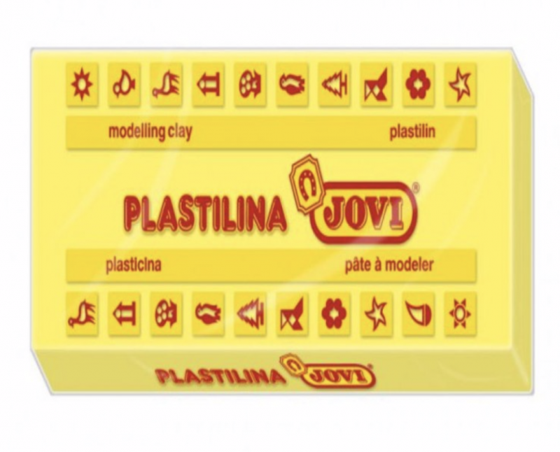 JOVI Basic 350g dzeltenais plastilīns