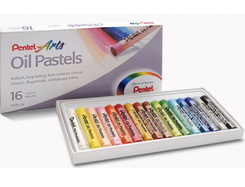 Oil Pastels (16 Colors)
