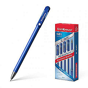 Gelstift ErichKrause G-Soft, Tintenfarbe blau