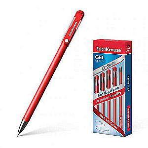 Gelschreiber ErichKrause G-Soft, Tintenfarbe rot