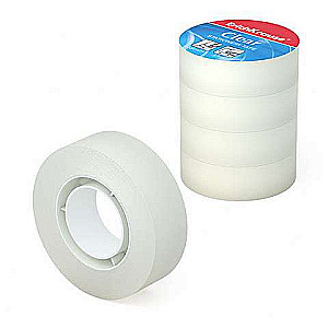 Tape adhesive 18mm x 33m stationery Erich Krause Clear transparent