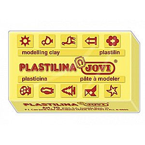 Jovi Plasticine, color: yellow, 50 g