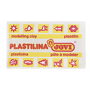 Jovi Plastilin Farbe weiß 50 g