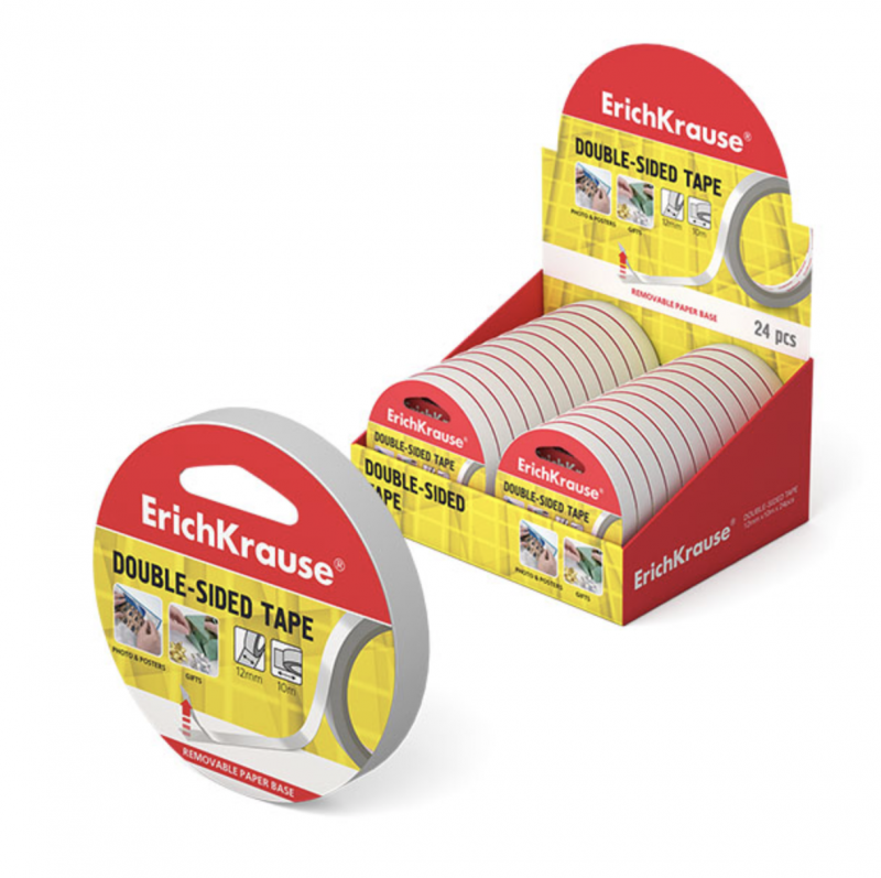 Doppelseitiges Klebeband, 12mm x 10m