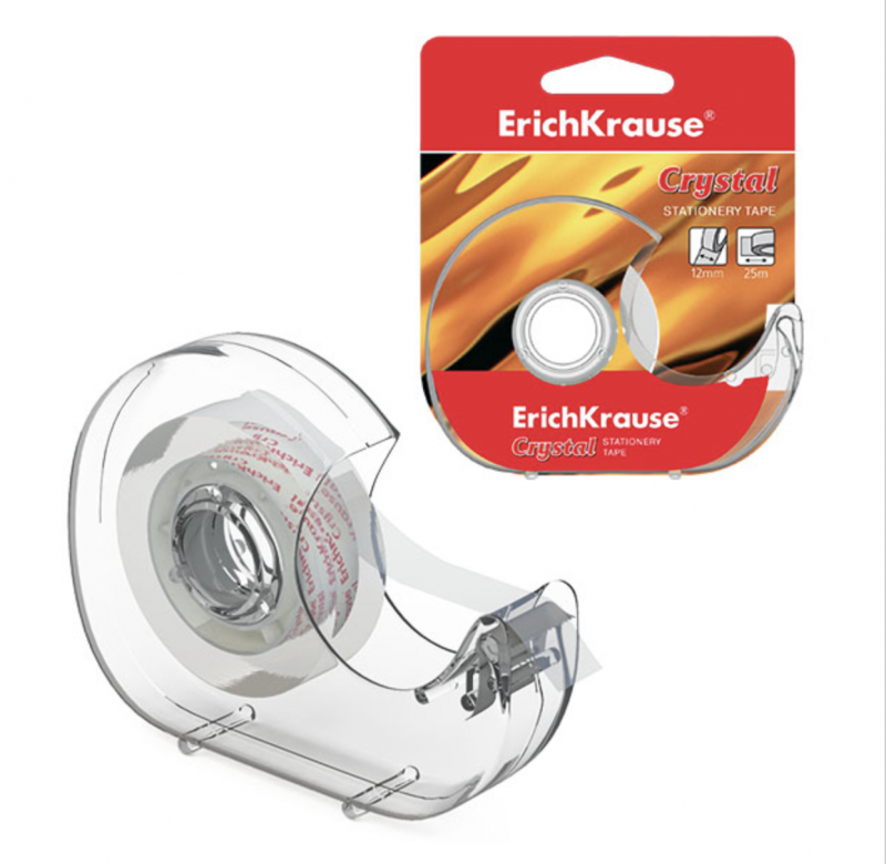 Klebeband im Dispenser, 12mm x 25m