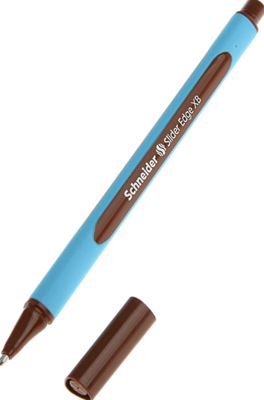 Schneider Slaider Edge XB Ballpoint Pen, brown