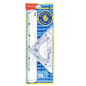 Geometric Drafting Set for Left-Handers