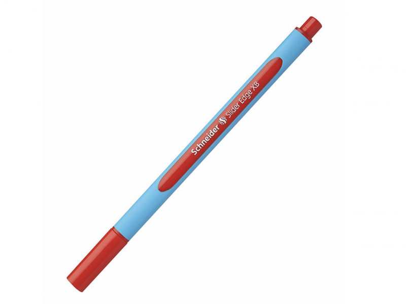 Skardinė rašiklis Slider Edge, XB - 1,0 mm, raudona spalva
