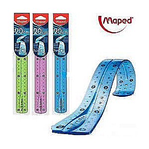 MAPED Twist'n Flex 20cm lineāls