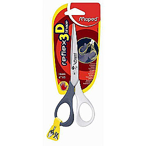 MAPED Office 3D Reflex Scissors for Left-Handed Users 16cm