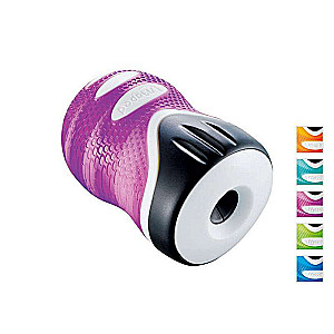 Maped Clean Grip Sharpener, 1 hole with soft zone, assorted