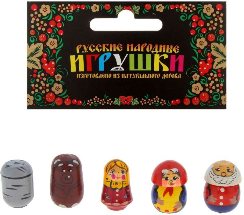Finger Puppet Theater Masha and the Bear 5 pcs.