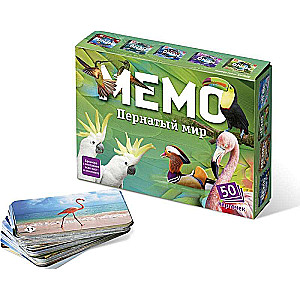 Board Game - Memo. Feathered World