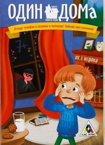 Buch-Spiel Suchquest - Allein zu Hause