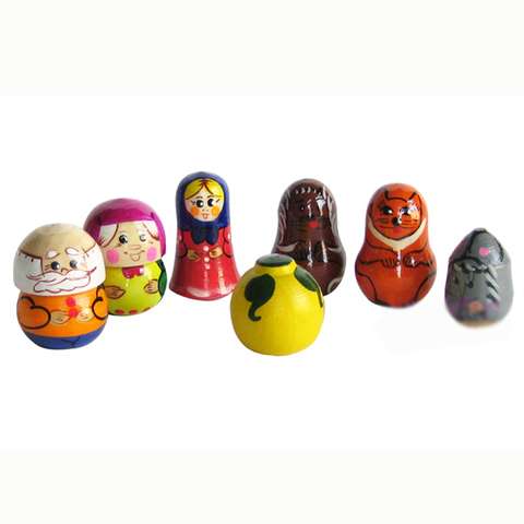 Finger Puppet Theater Turnip 7 pcs